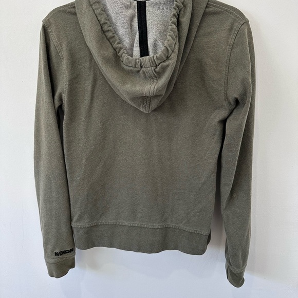 Nixon Women’s Olive Zip Up Hoodie - Size: Small - Picture 7 of 8